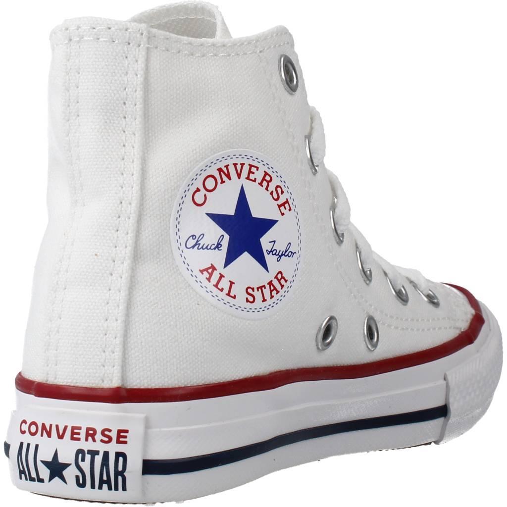 Calçado Converse Chuck Taylor All Star Hi, Branco, Crianças 3/6