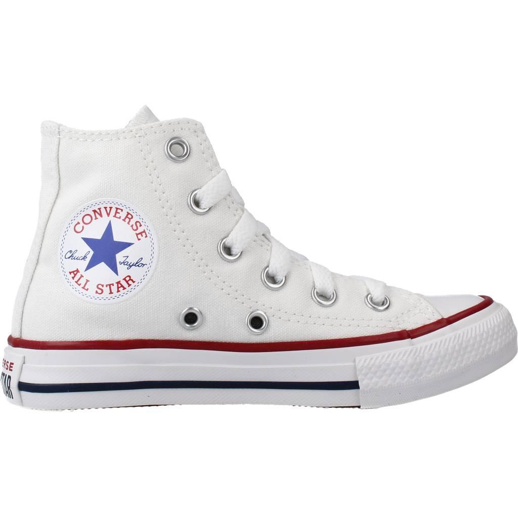 Calçado Converse Chuck Taylor All Star Hi, Branco, Crianças 4/6