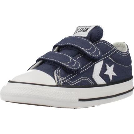 Zapatillas deportivas Niños velcro Converse Star Player 76 Canvas Azul