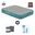 Matelas gonflable Bestway Alwayszair - 2P -  203x152x36 cm + Accessoires CB20