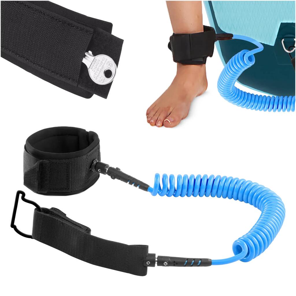 Обезопасително въже за SUP дъска Leash TSUNAMI
