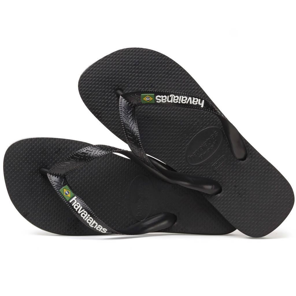 Infradito Havaianas Modello Brasil Logo Colore Nero 4/7