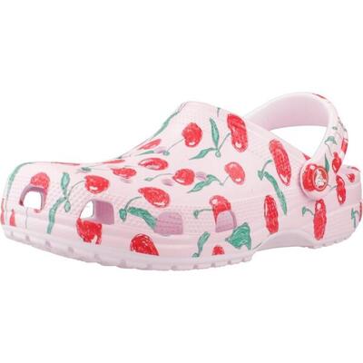 Zuecos Mujer Crocs Classic Fresh Fruits Clog U Rosa
