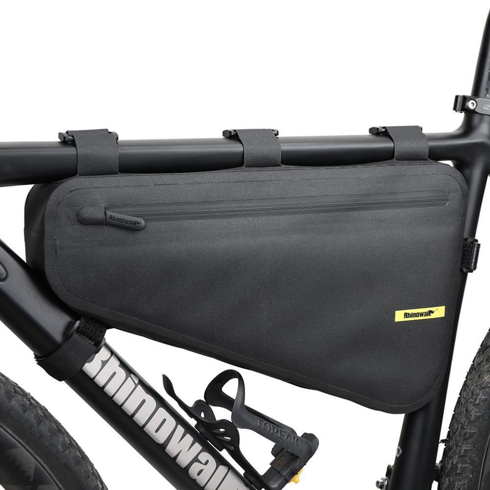 Rhinowalk fiets zadeltas, waterfleshouder, fietsonderzetzak, opbergtas voor mountainbike, racefiets