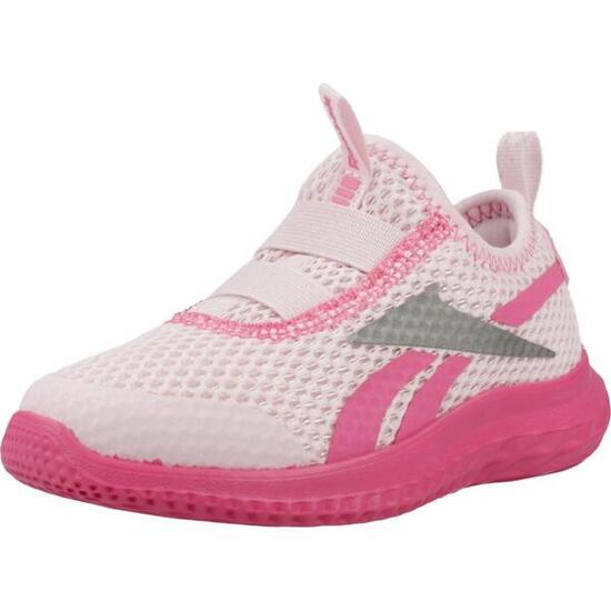 Baskets Reebok Modèle Rush Runner Slip On Couleur Rose