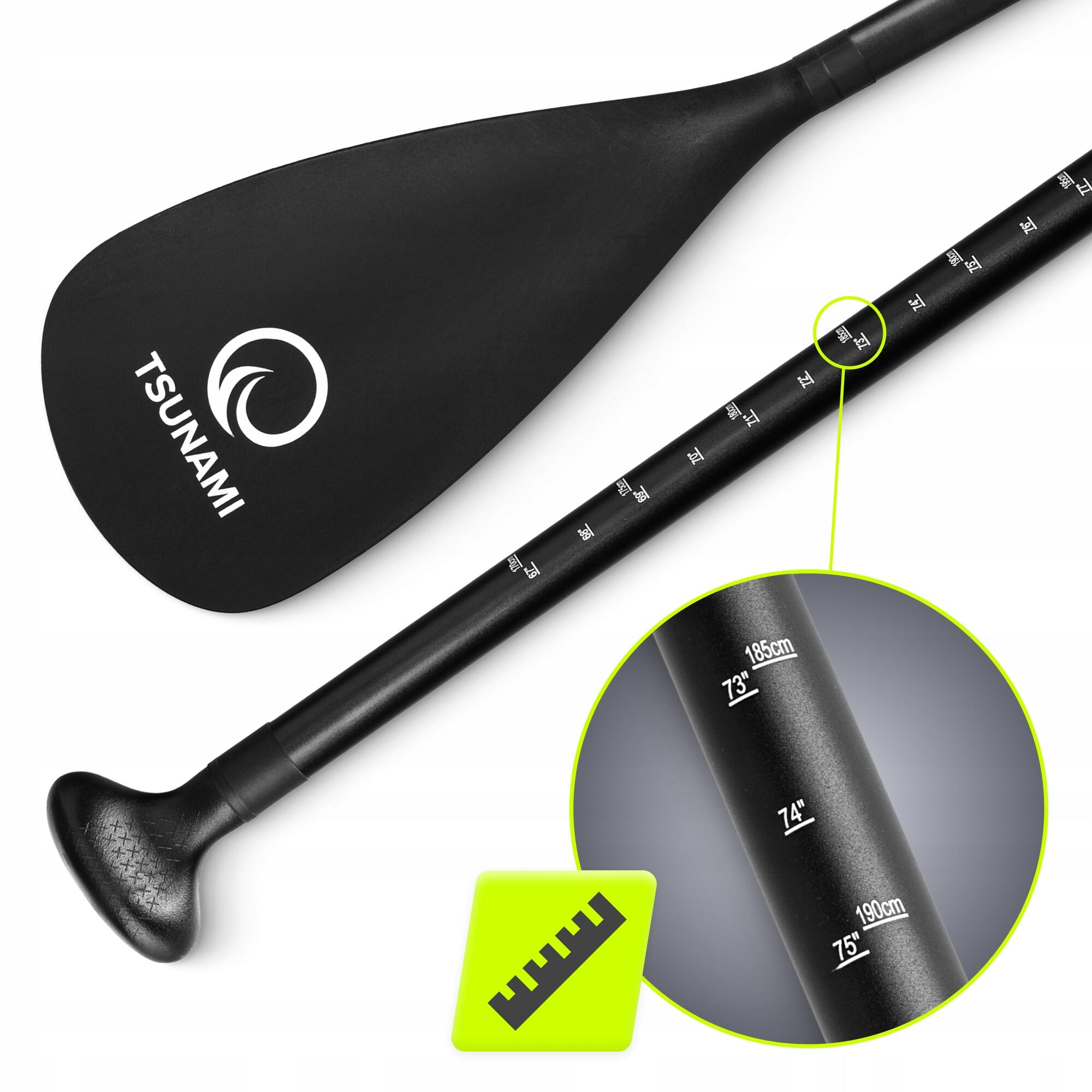 Pagaia SUP kayak 2 in 1 regolabile pieghevole 160-225 cm TSUNAMI 3/7