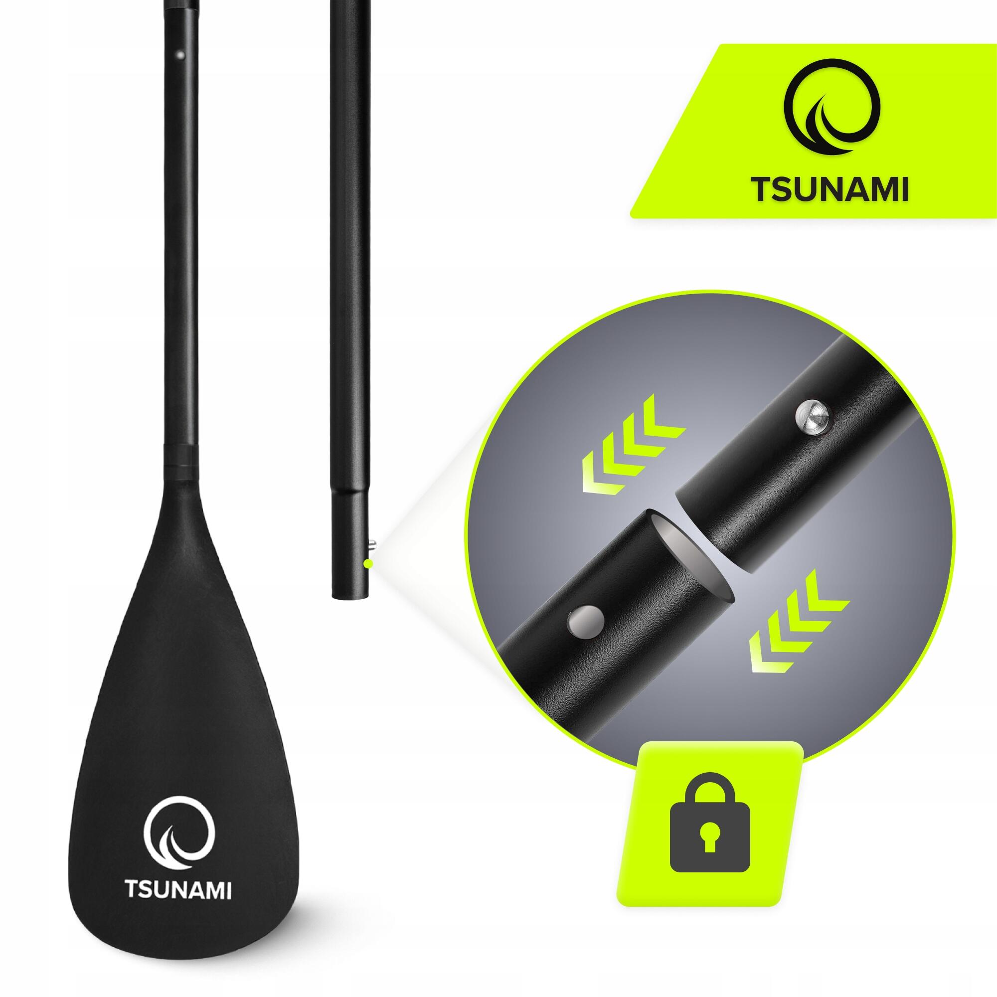 Pagaia SUP kayak 2 in 1 regolabile pieghevole 160-225 cm TSUNAMI 5/7