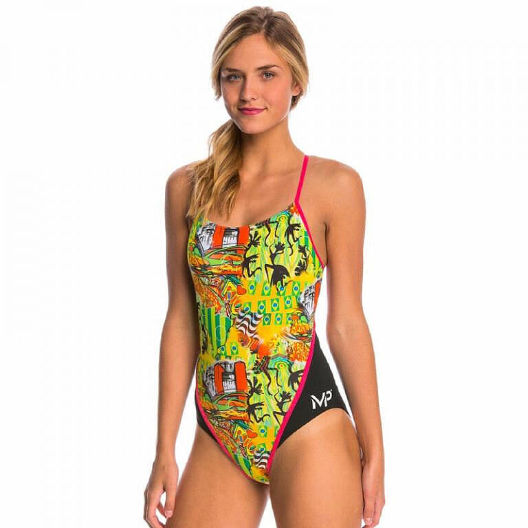 Damen-Badeanzug JONGO OPEN BACK 2/5