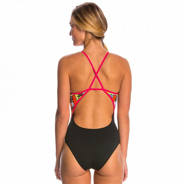 Damen-Badeanzug JONGO OPEN BACK 3/5