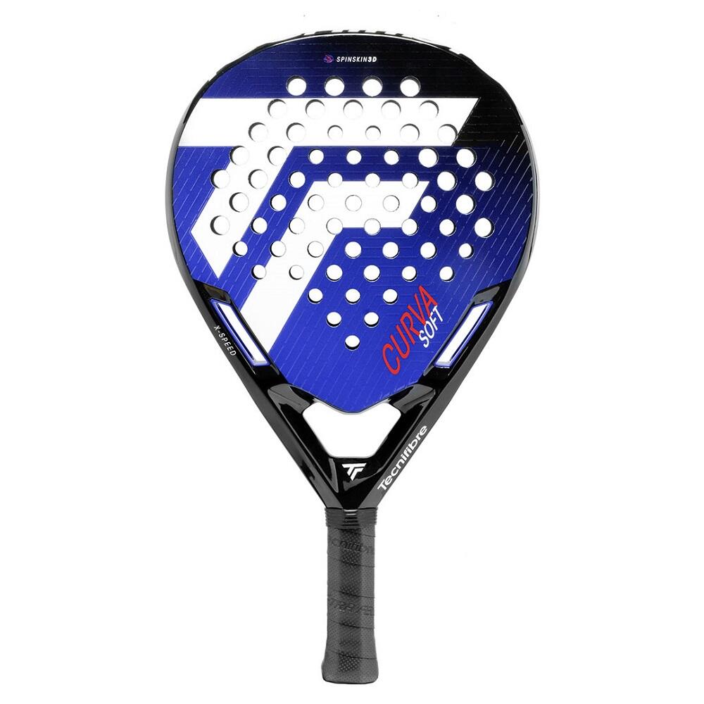 Tecnifibre - Raquette De Padel Tecnifibre Curva Soft - Raquette De Padel - Blanc|bleu|noir - Taille Unique - Decathlon