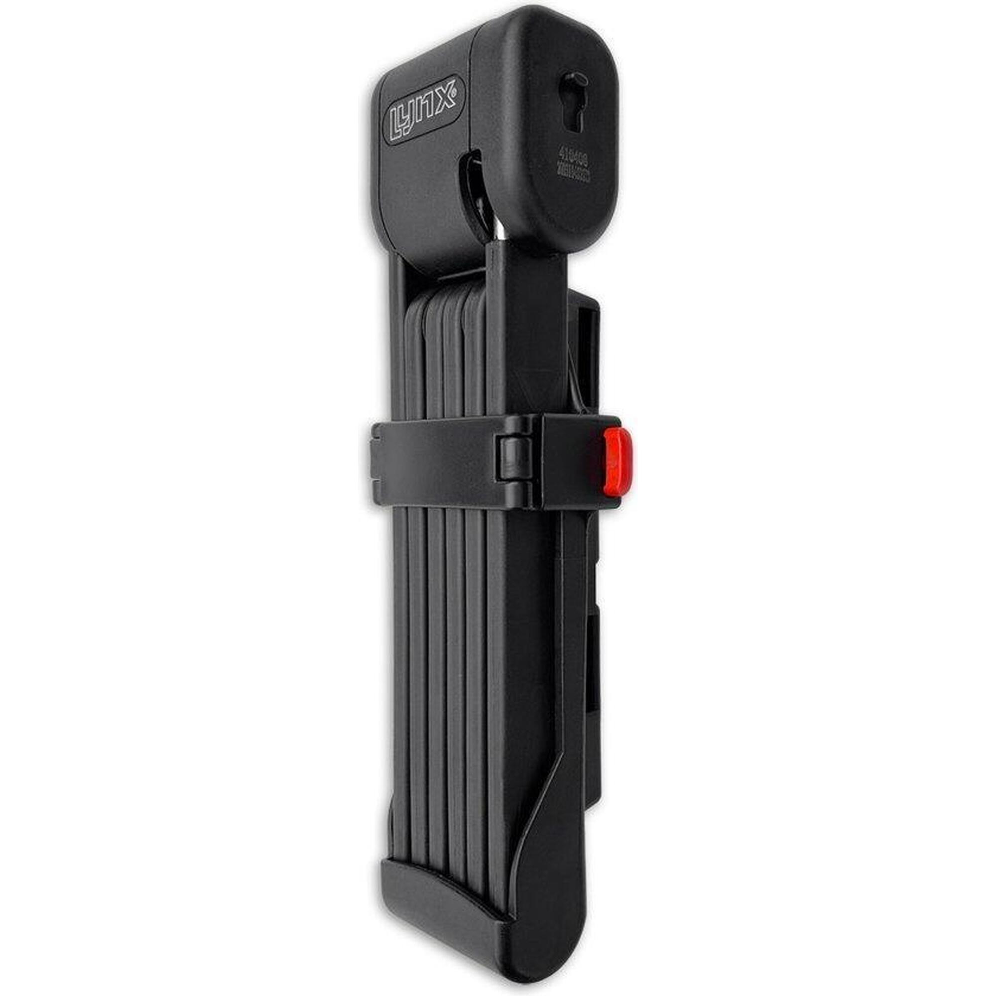 Lynx - Antivol De Vélo Art-2 Lynx 95cm Antivol Pliable Mbt4249 - Antivol - Noir - No Size - Decathlon