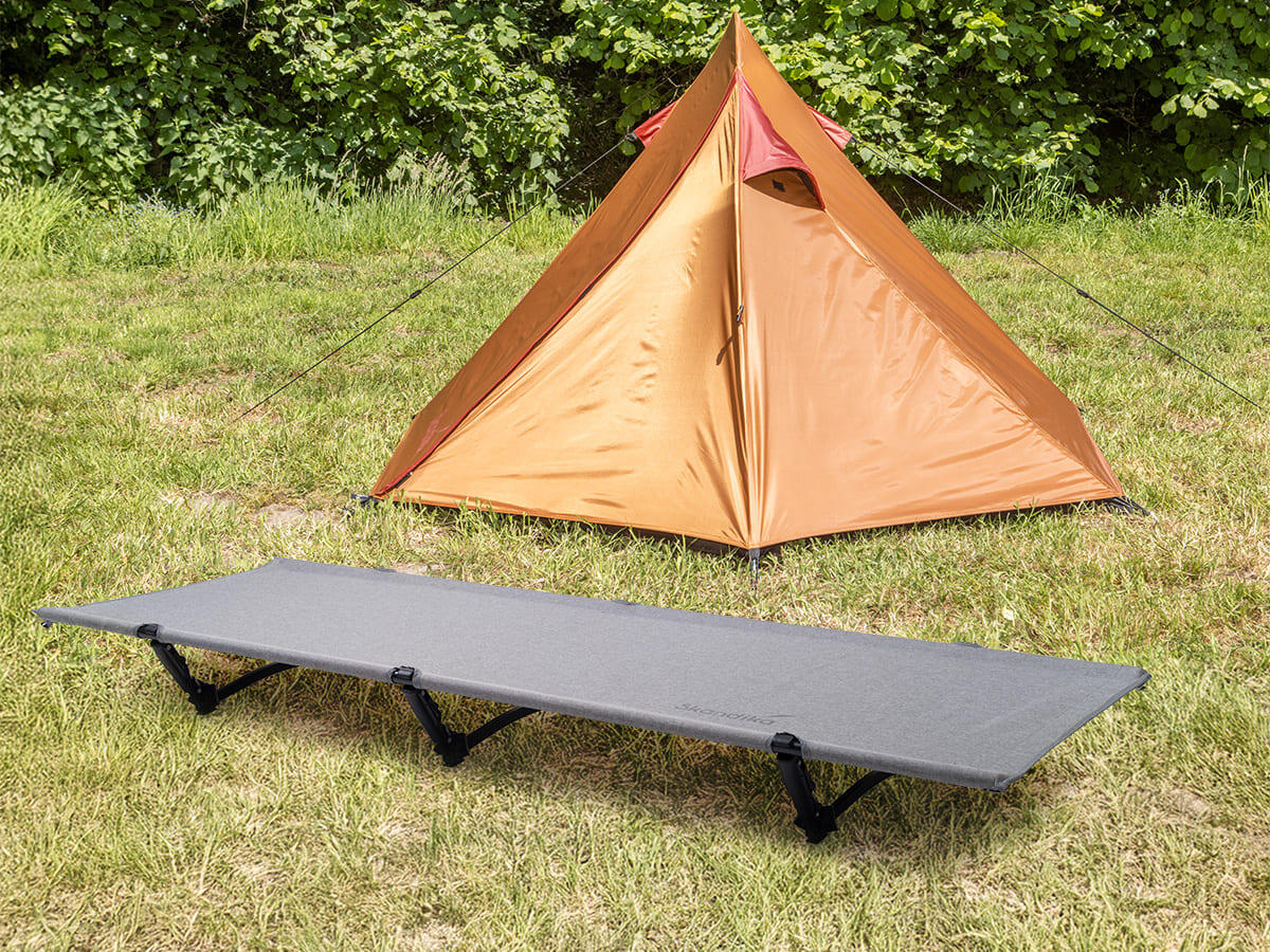 Lit de camp pliable Svalig - Max. 150 kg - Pieds amovibles - 192 × 66 cm 7/8