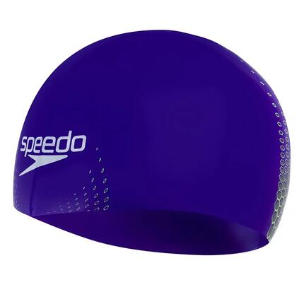 Speedo Fastskin Casquette - Violet/Jaune fluo/Gris oxyde