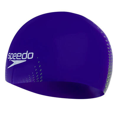 Cappellino Speedo Fastskin - Viola / Giallo Fluro / Grigio Ossido - Taglia M