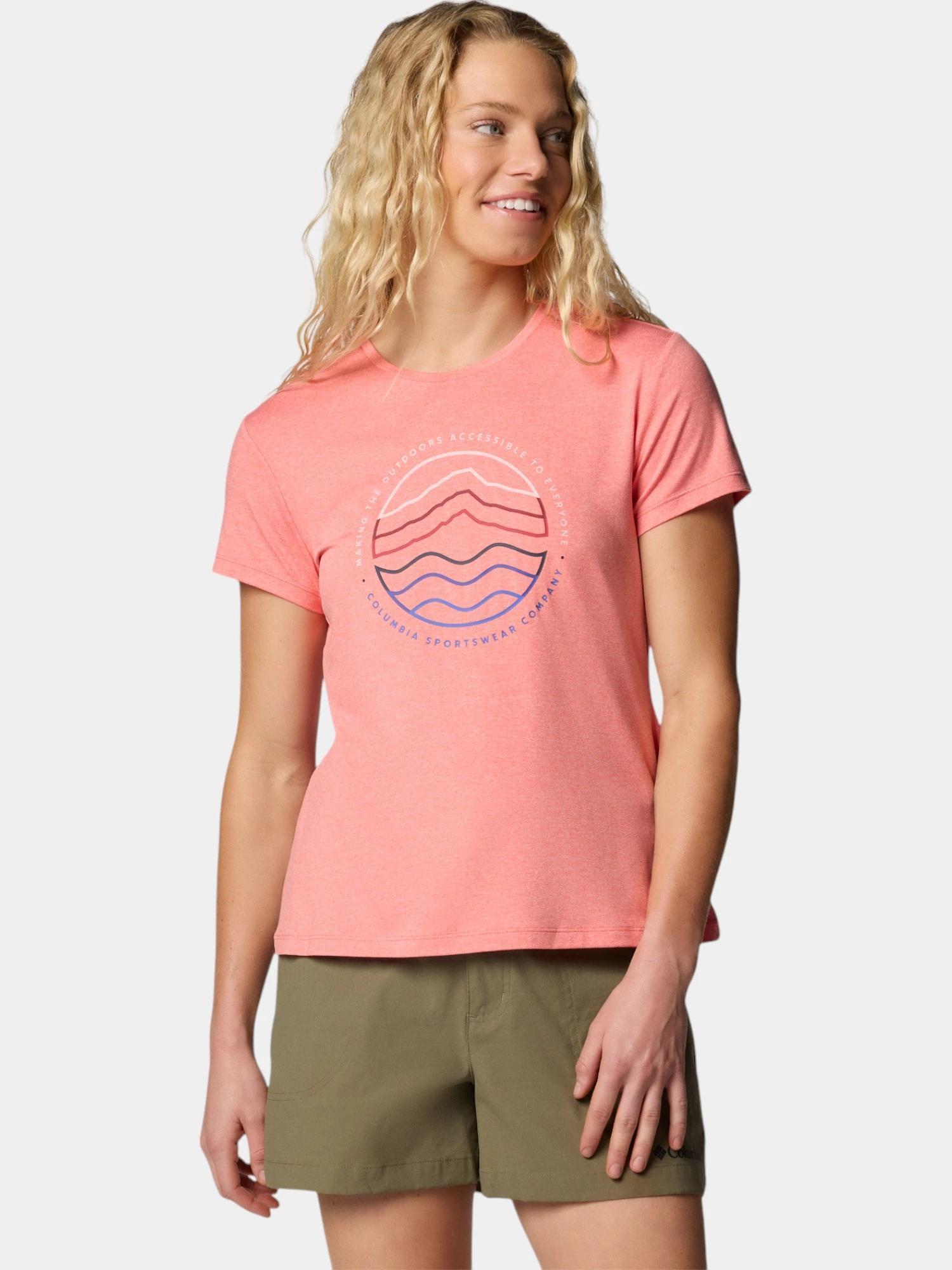 COLUMBIA Dámské tričko Sloan Ridge Graphic SS