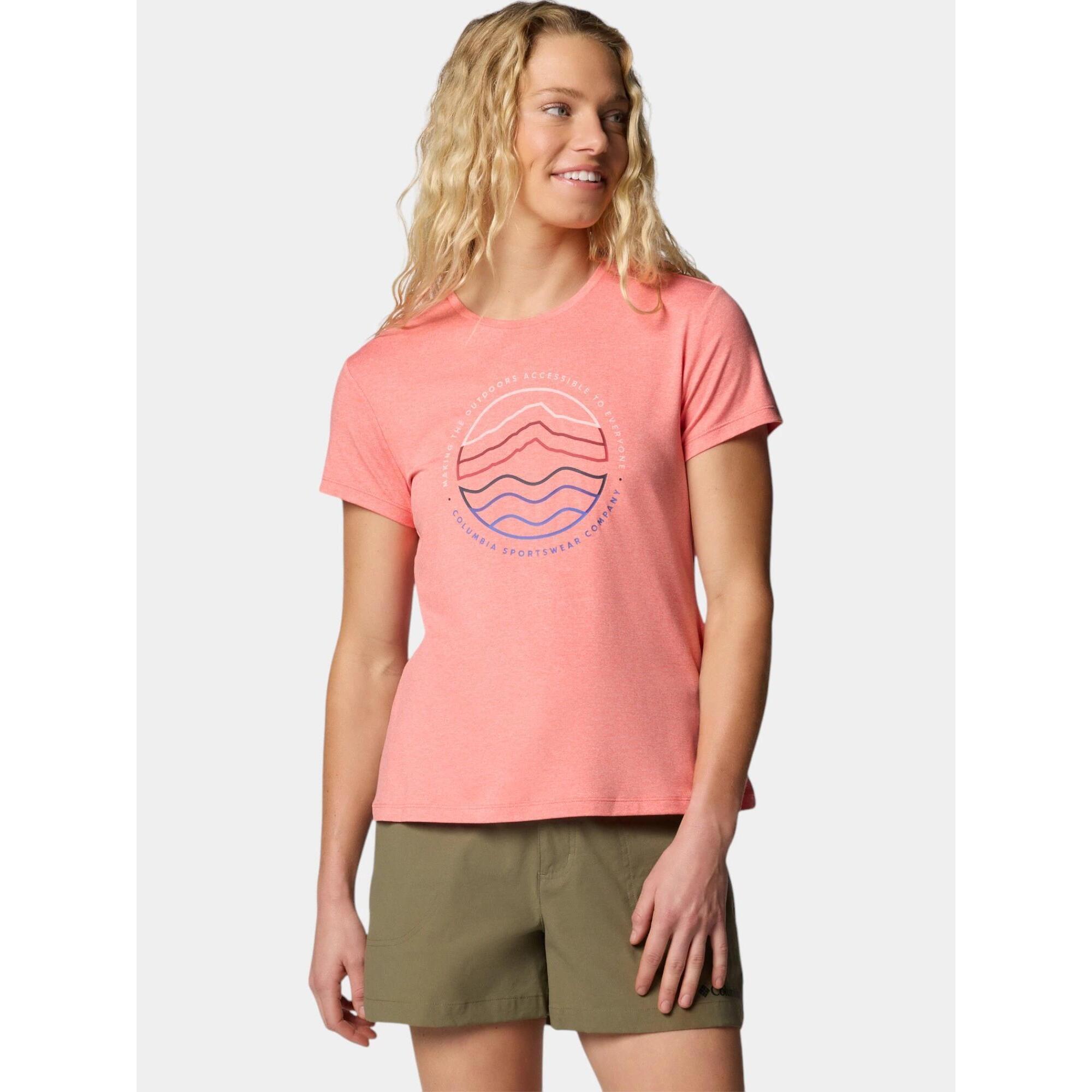 COLUMBIA Dámské tričko Sloan Ridge Graphic SS