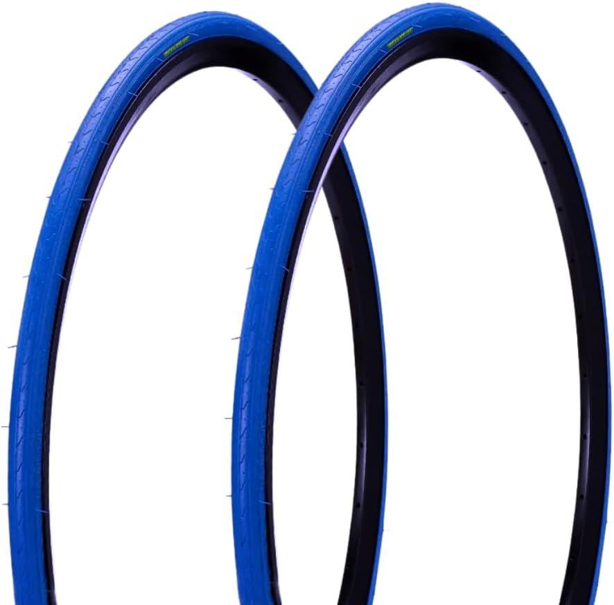 ECOVELO 2 copertoni 700x23C (23-622), pneumatici colorati bici 700 x 23C BDC EV