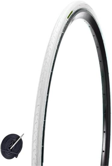 Band 700x23C (23-622)+binnenband 48mm, gekleurde fietsband 700 x 23CEV