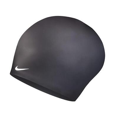 Nike Voluminous Hair Badekappe – Schwarz – Größe M