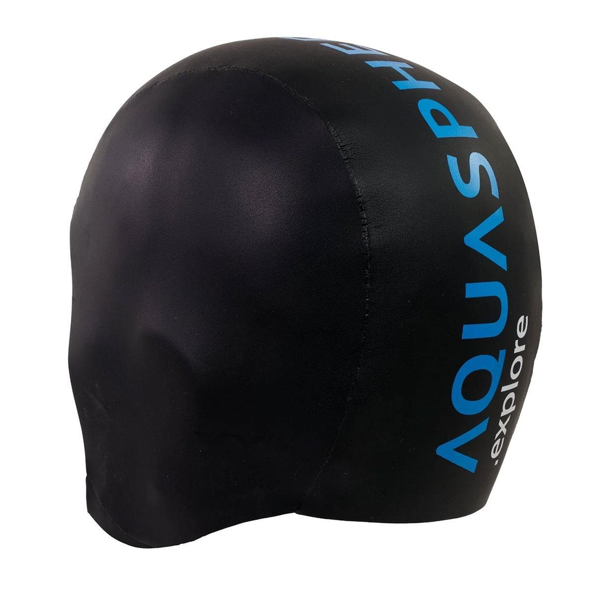 Aqua Sphere Aquaskin Open Water Hood - Black/Blue 4/4