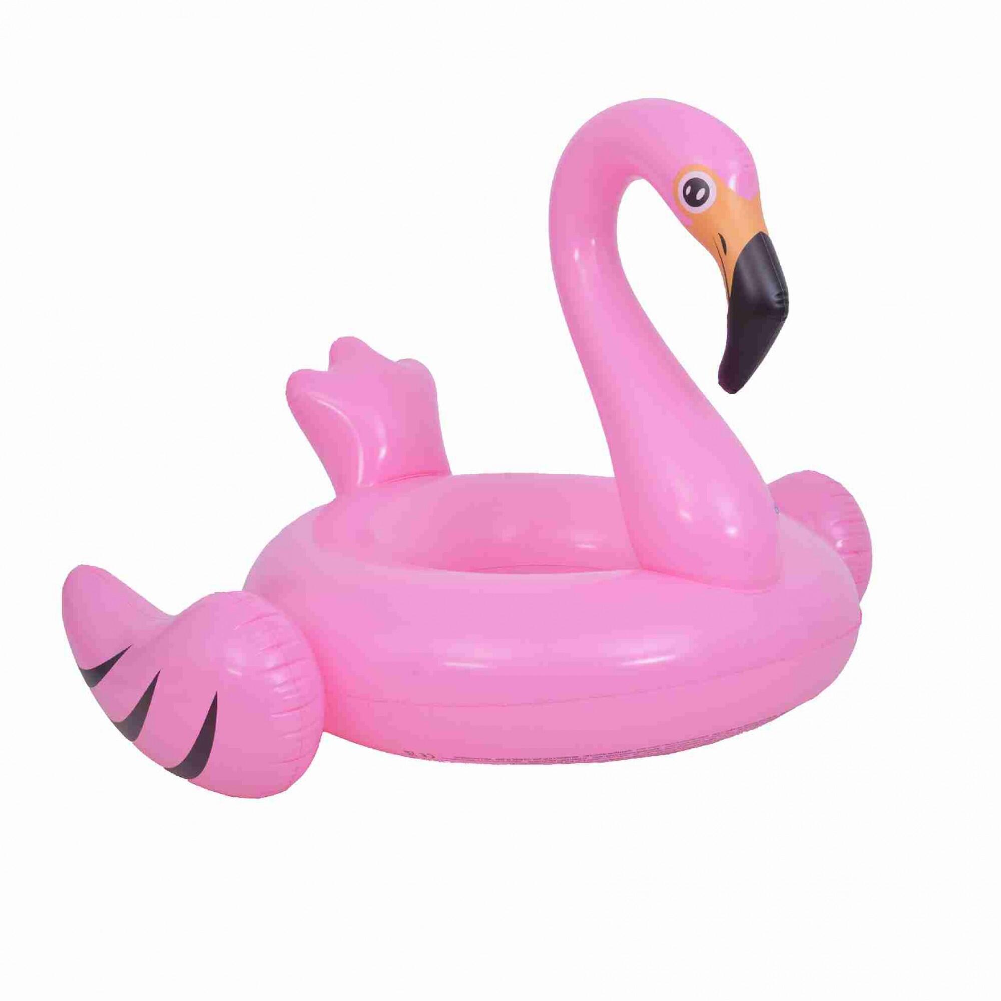 Nafukovací kruh 115 cm - Plameňák 5/7