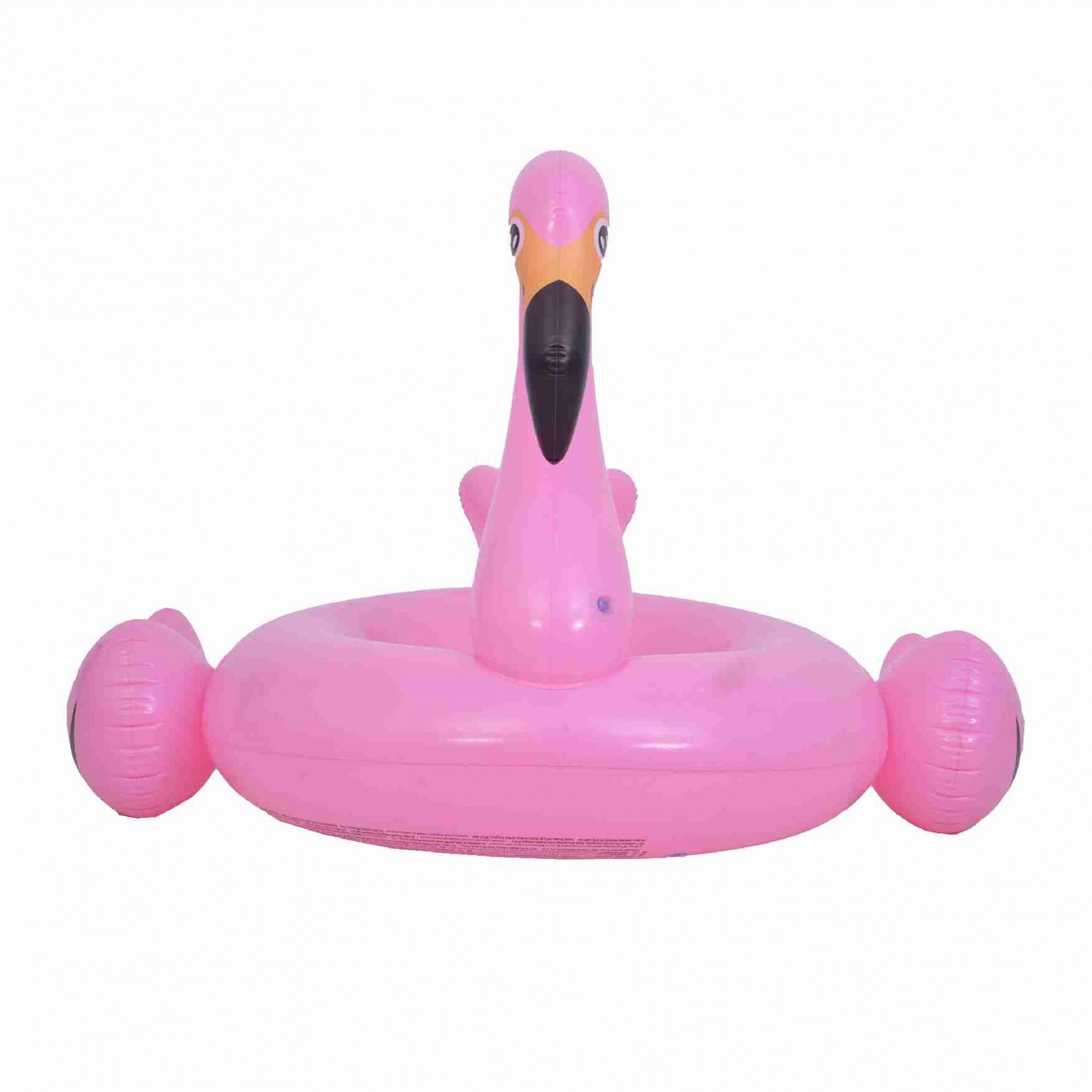 Nafukovací kruh 115 cm - Plameňák 4/7