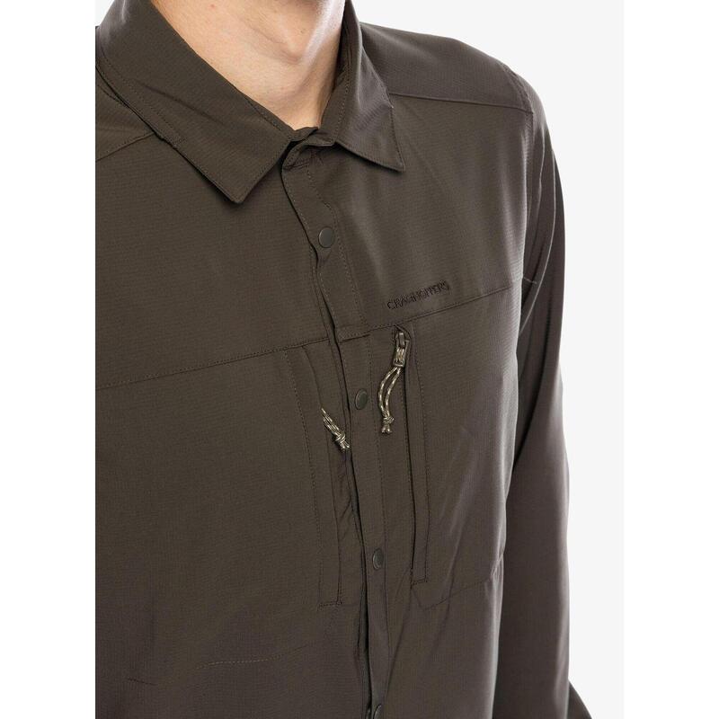 Cămașă bărbătească Craghoppers NosiLife Long Sleeved Pro Shirt V