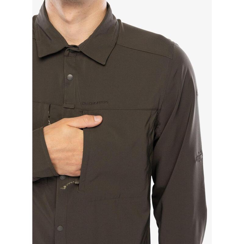 Cămașă bărbătească Craghoppers NosiLife Long Sleeved Pro Shirt V