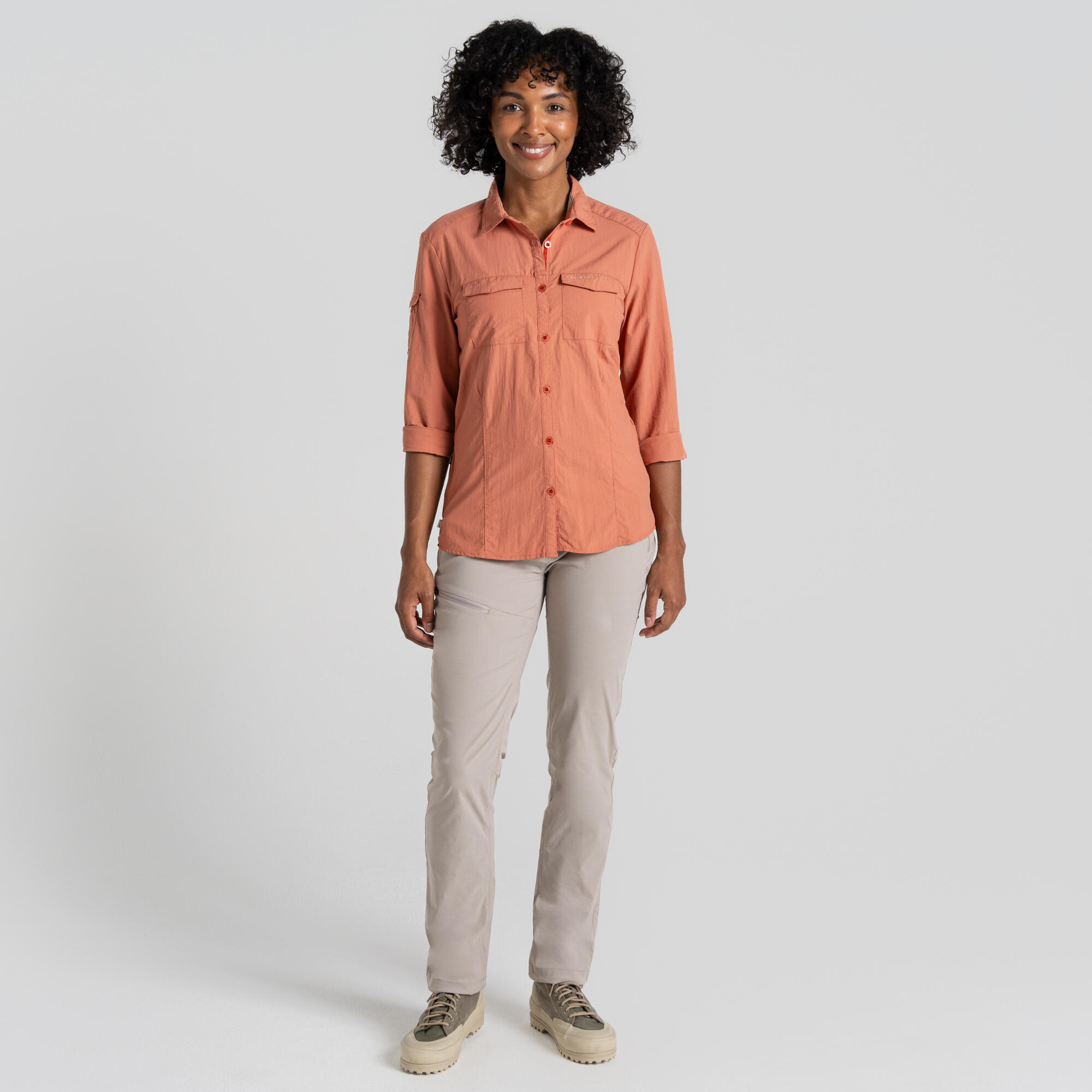 Womens NosiLife Adventure Long Sleeved Shirt III 3/7