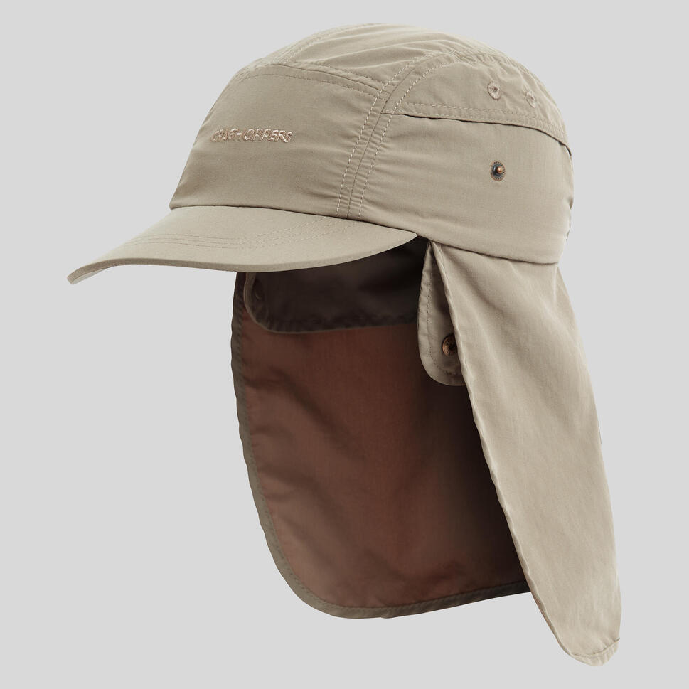 Czapka z daszkiem dziecięca Craghoppers NosiLife Desert Hat II