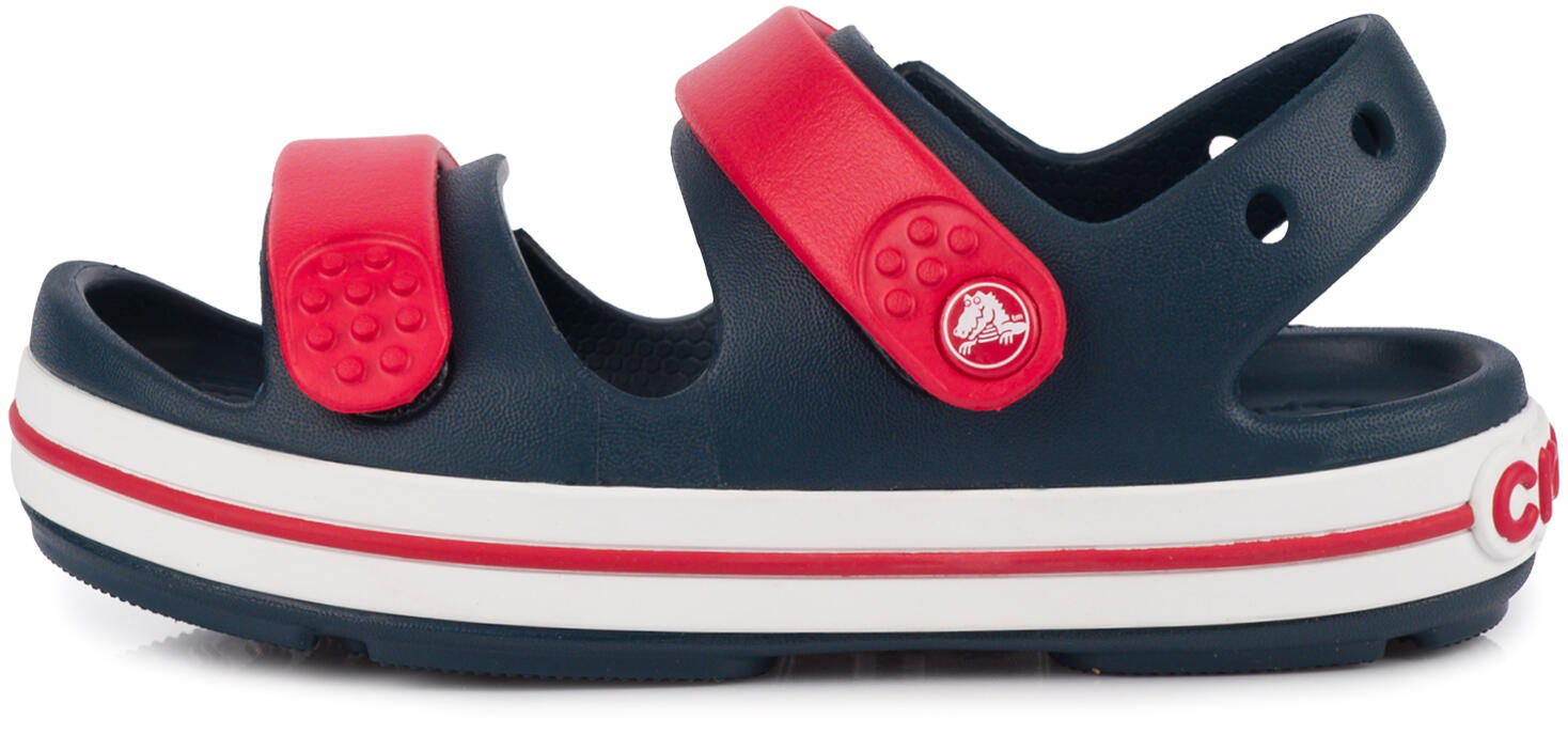 Dziecięce sandały na rzepy granatowe CROCS Crocband Cruiser 2/7