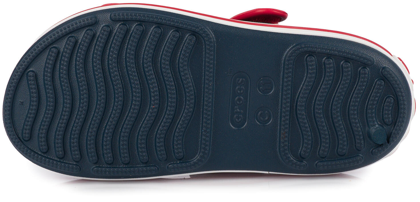 Dziecięce sandały na rzepy granatowe CROCS Crocband Cruiser 6/7