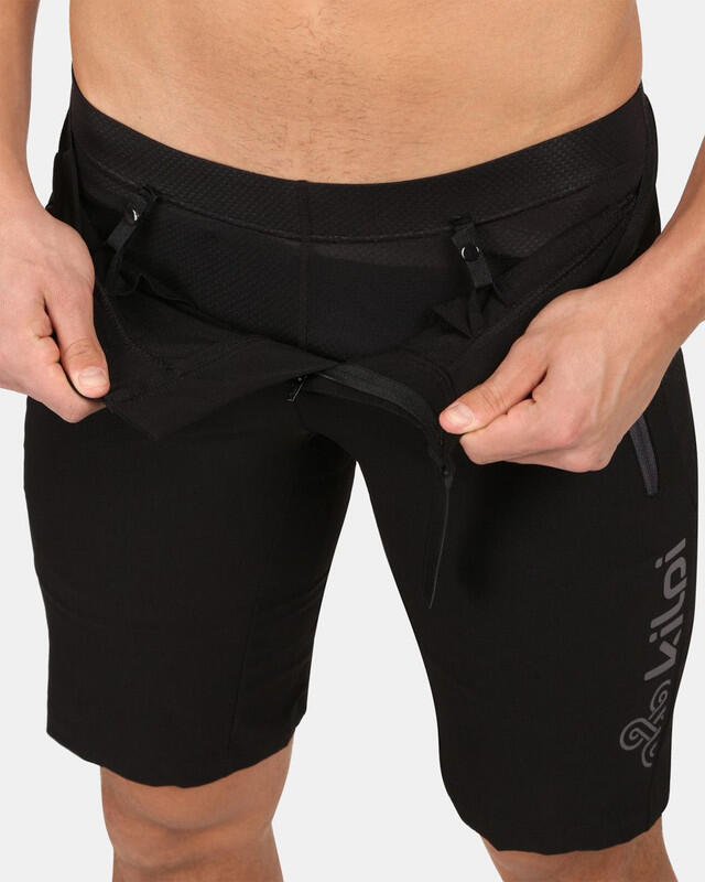 Pantalones cortos MTB HIXON-M hombre KILPI Negro 5/7