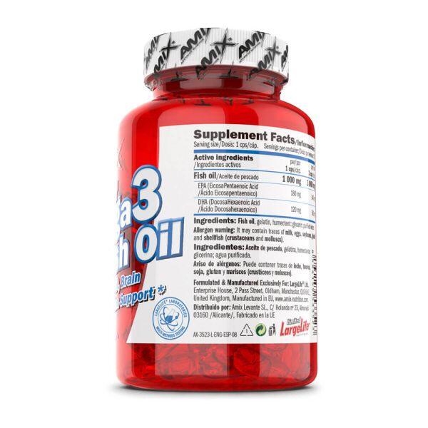 Super Omega 3 Visolie - 90 Softgels Amix Nutrition 3/5