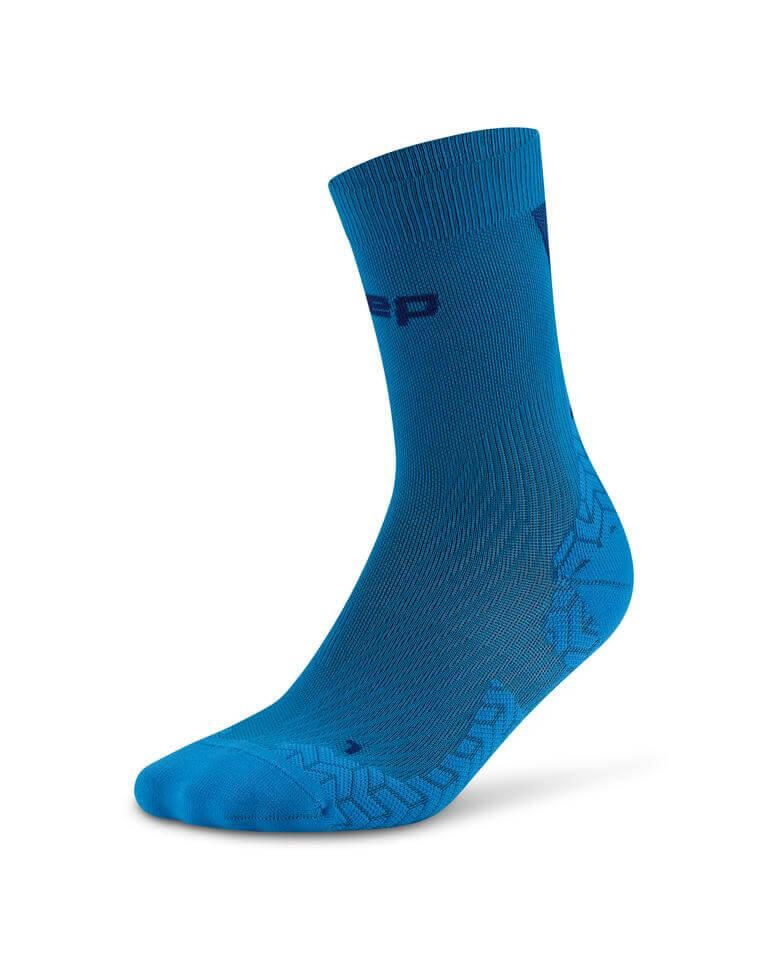 Męskie sportowe skarpety kompresyjne do połowy łydki Ultralight Core Run CEP