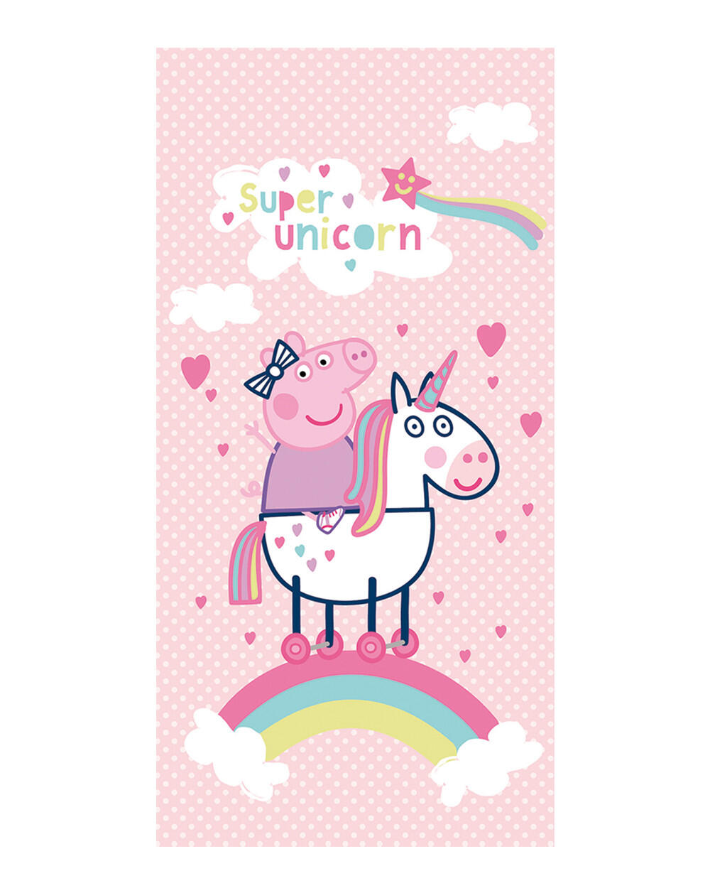 KINDERDOEK 70X140CM MICROVEZEL PEPPA PIG 5/5