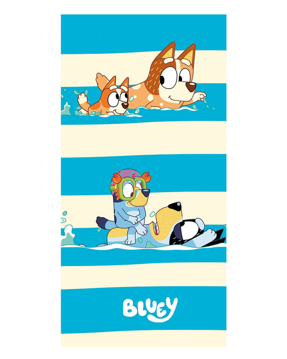 SERVIETTE ENFANT 70X140CM MICROFIBRE BLUEY 4/4