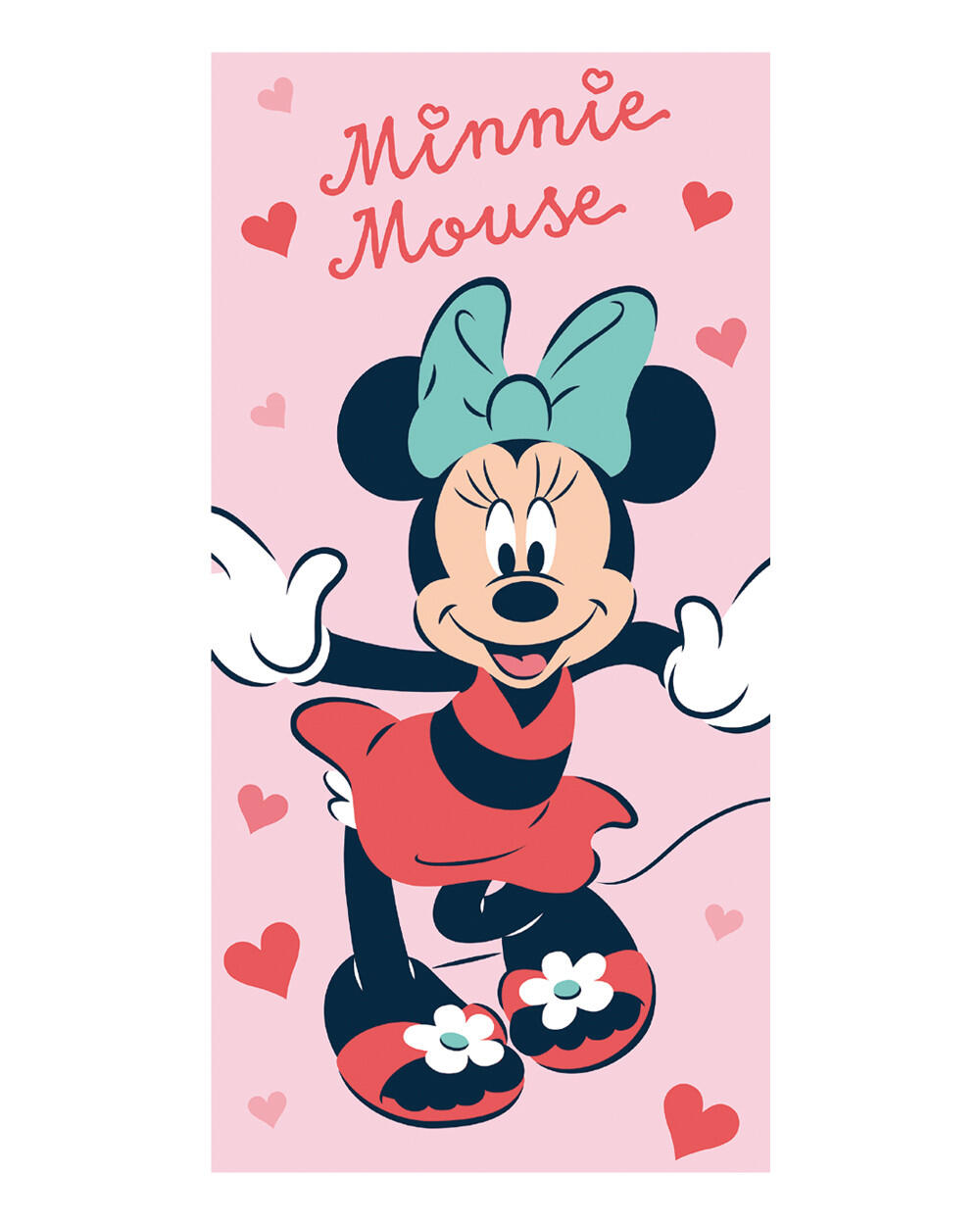 SERVIETTE ENFANT 70X140CM MICROFIBRE DISNEY MINNIE MOUSE 4/4