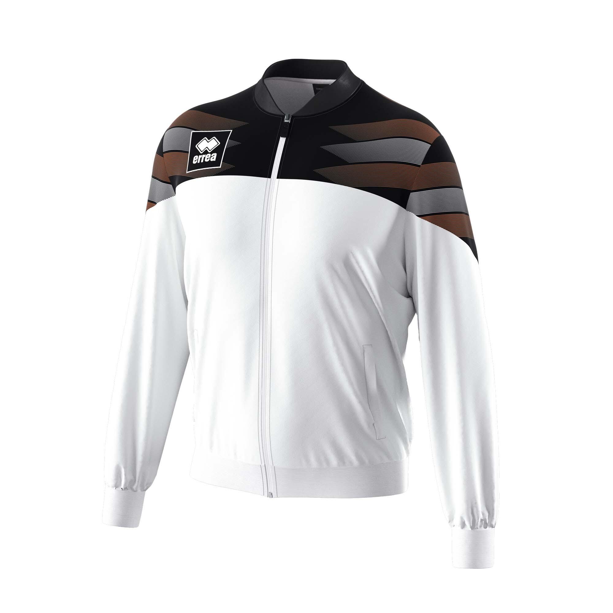 Errea - Veste De Survêtement Errea Billy - Sweat-shirt - Blanc|noir - 56 3xl - Decathlon