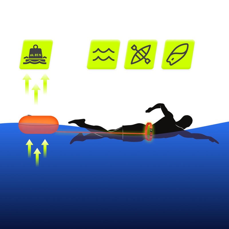 Geamandură gonflabilă de înot TSUNAMI