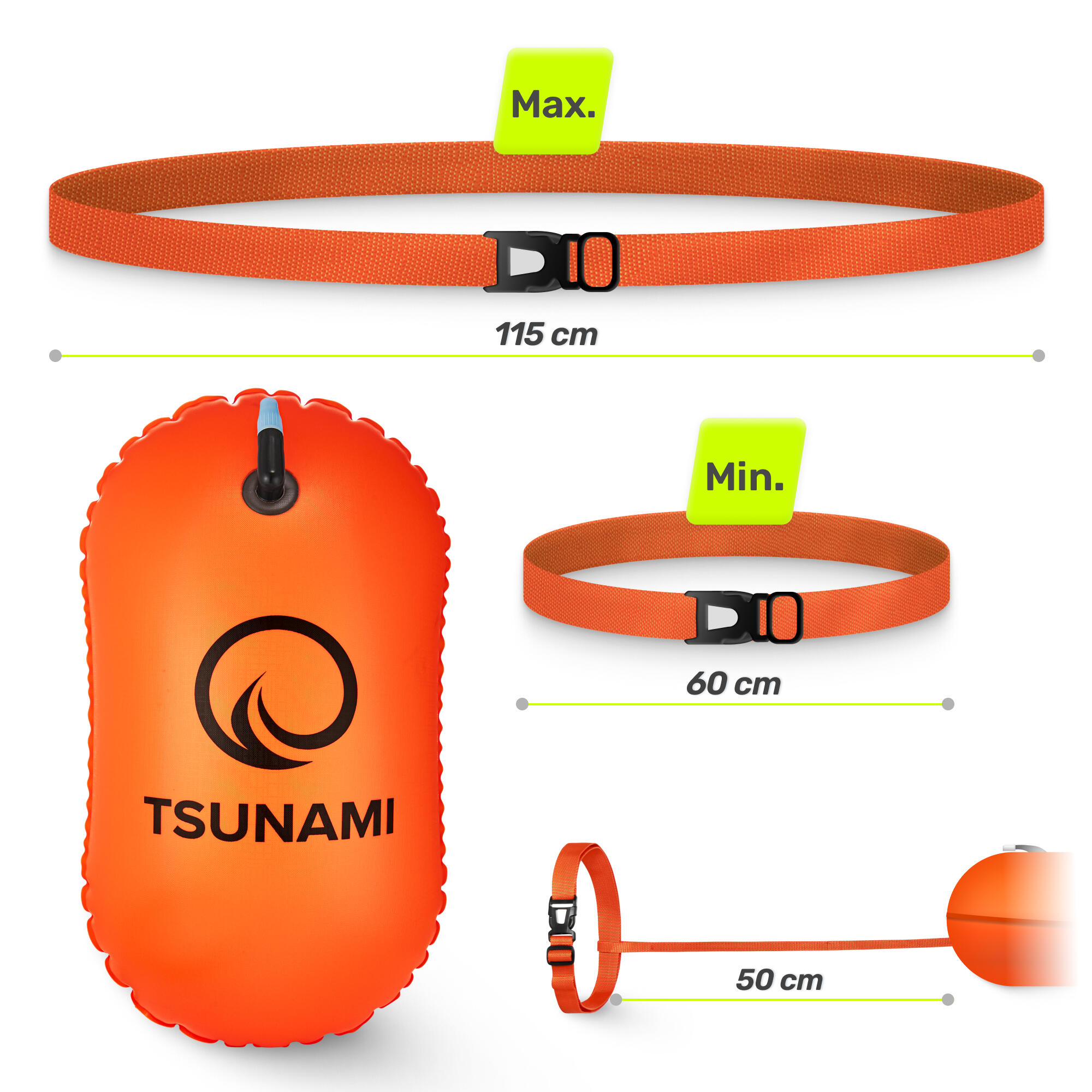 Nafukovací záchranná bójka TSUNAMI 4FIZJO 7/7