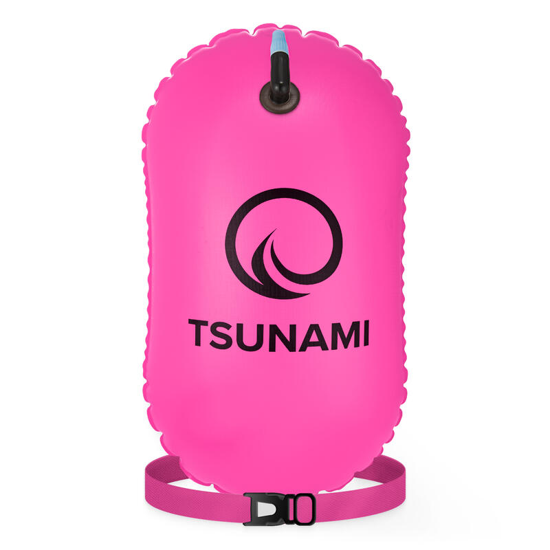 Dmuchana bojka asekuracyjna do pływania TSUNAMI