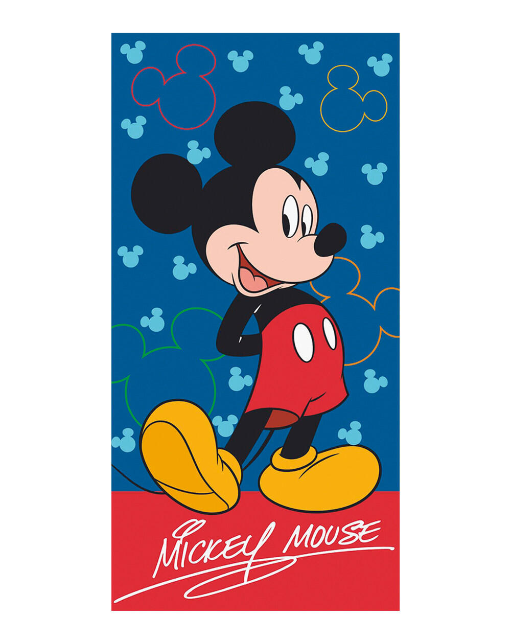 TOALHA INFANTIL 70X140CM MICROFIBRA DISNEY MICKEY MOUSE 5/5