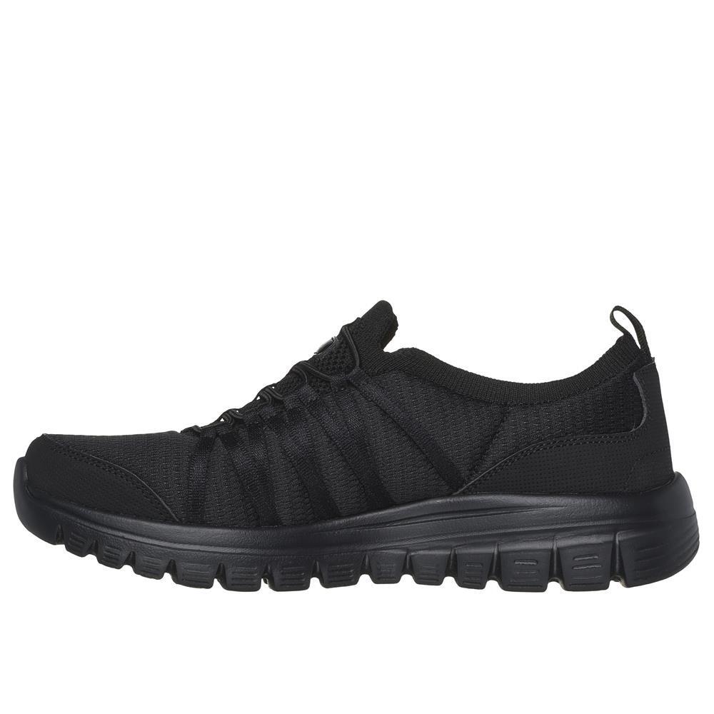 Baskets FEMME Skechers Graceful Soft Soul doux tissu NOIR 6/7
