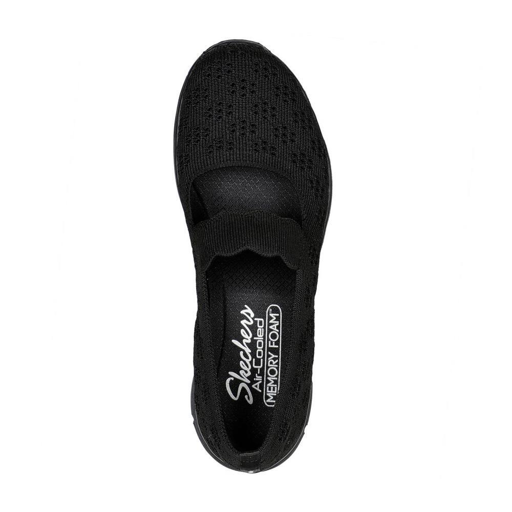 Bailarinas FEMME Skechers Seager - Simple Things tissu NOIR 4/7