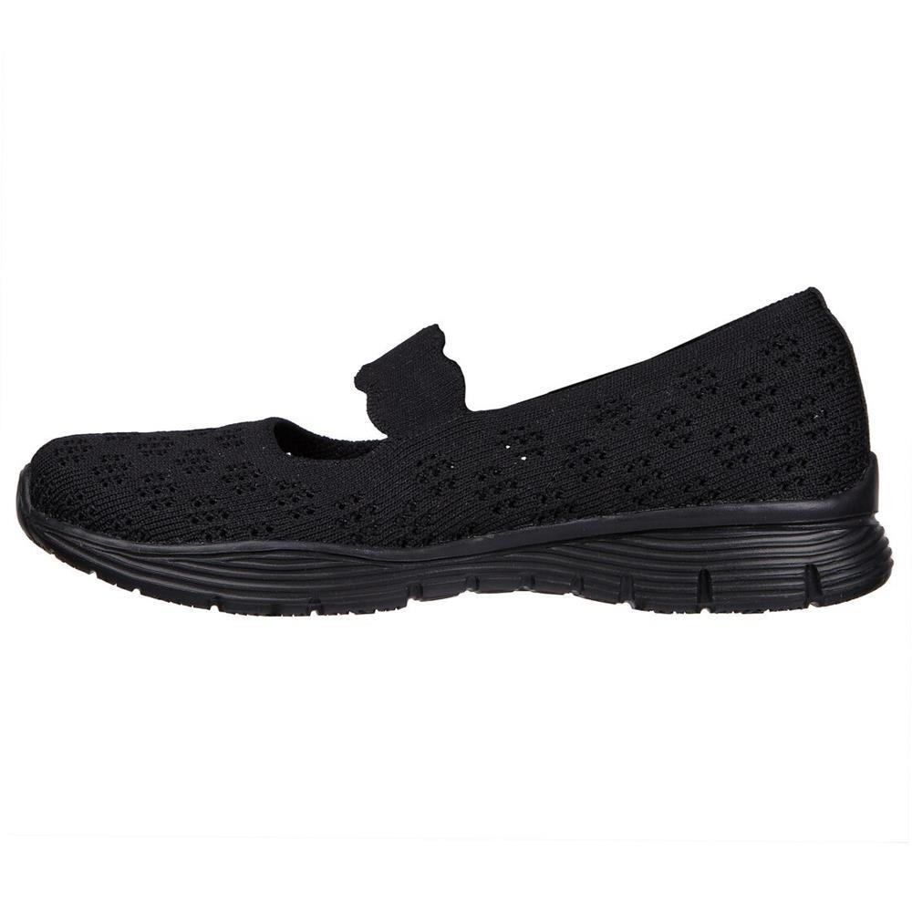 Bailarinas FEMME Skechers Seager - Simple Things tissu NOIR 6/7