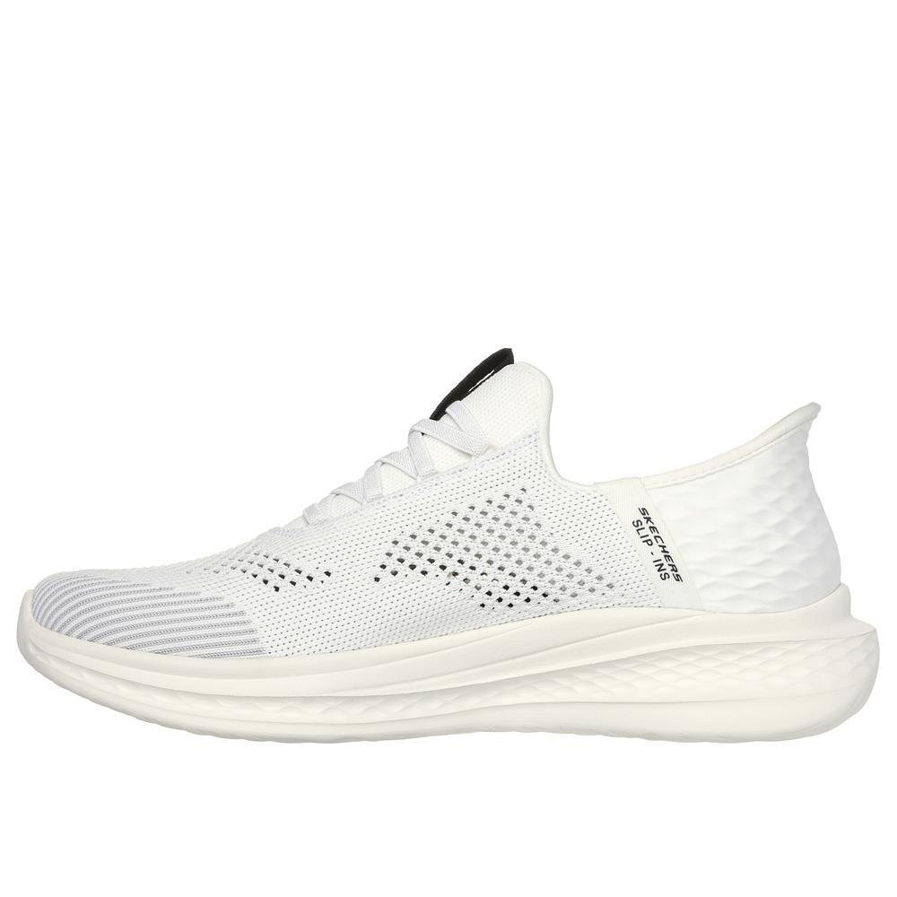 Baskets HOMME Skechers Slip-ins Slade- Quinto tissu BLANC 5/7