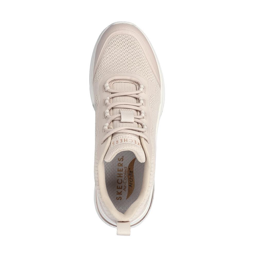 Baskets FEMME Skechers Arch Fit S-miles Sonrisas BEIGE 4/5