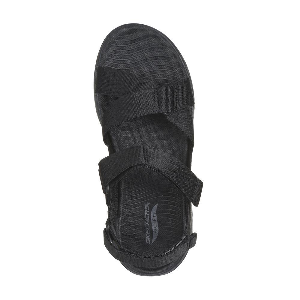 SANDALE FEMME Skechers Go Walk Arch Fit Sandal tissu NOIR 4/5