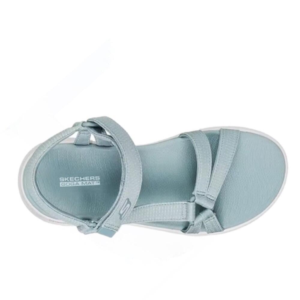 SANDALE FEMME Skechers Go Walk Flex Sandale Sublime VERT 6/7